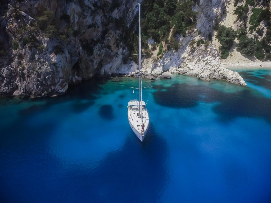 Sailing in Greece yacht charter ionian islands Odysseus