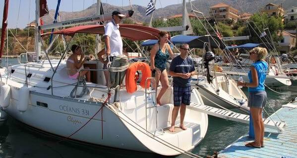 Career Sailing in Greece yacht charter Ionian islands Odysseus