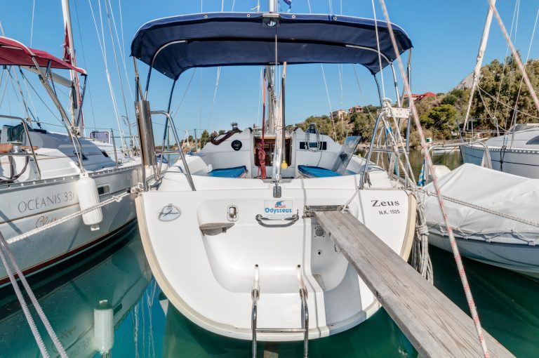 Sailing in Greece yacht charter Ionian islands Odysseus
