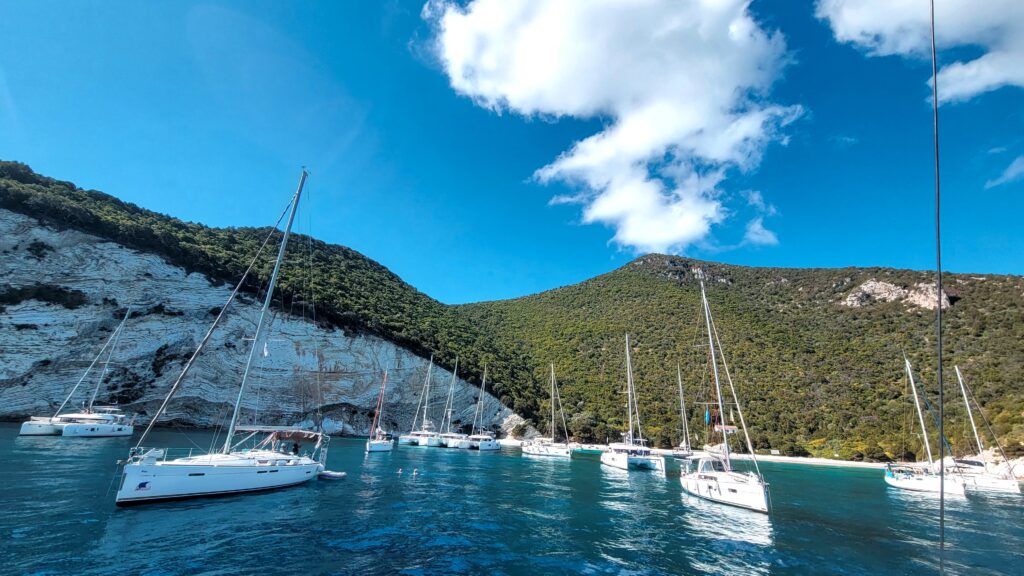 Odysseus Sailing at the Atokos Beach
