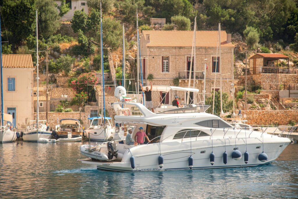 Odysseus Sailing at Kioni Ithaca 